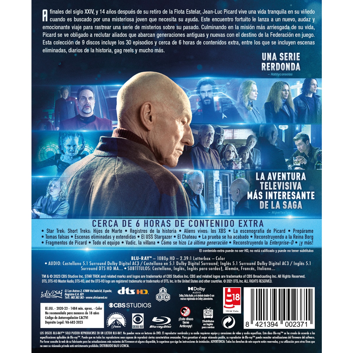 Imagen 2 de Star Trek: Picard. Serie completa (Blu-Ray)