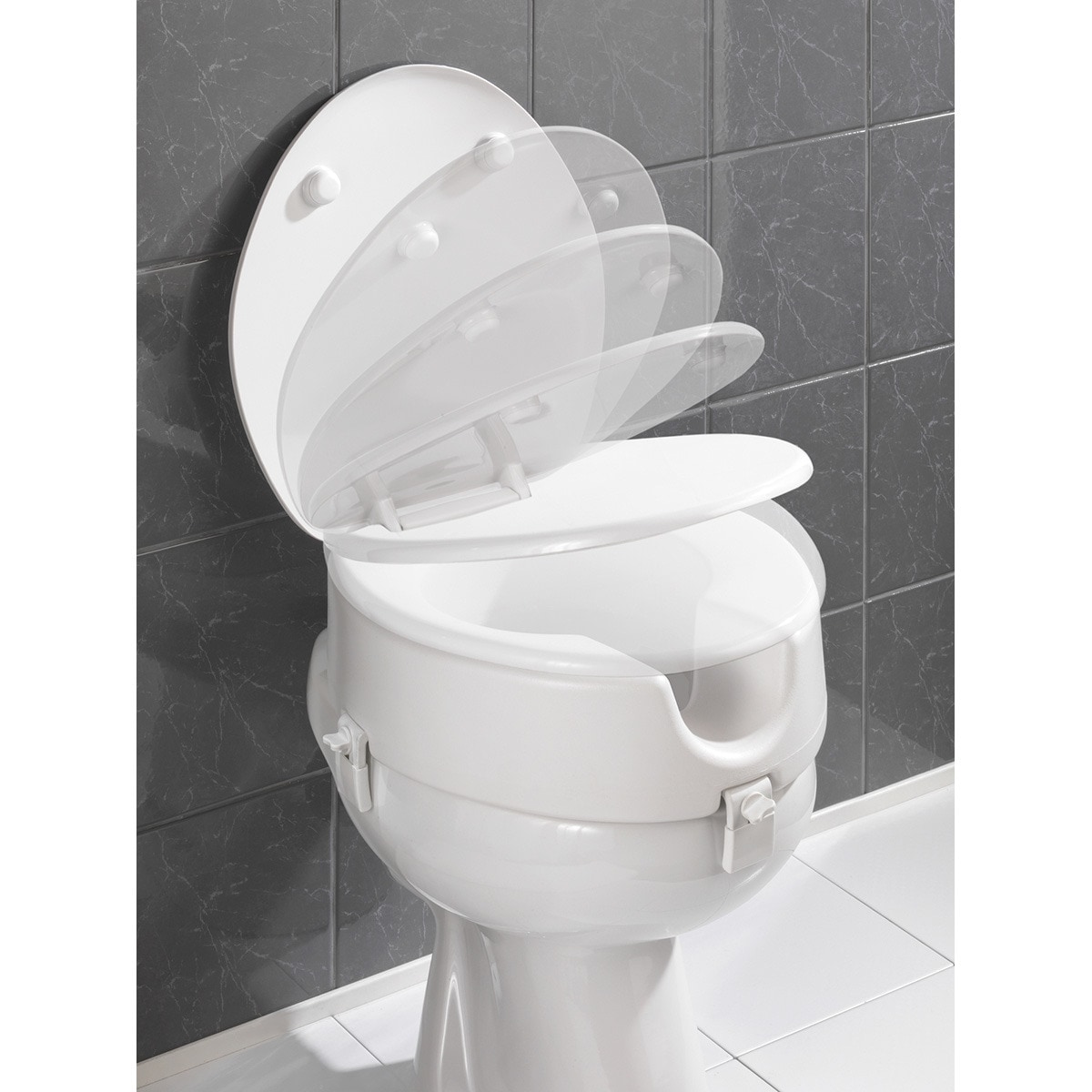 Tapa WC Easy Close con Alzador Secura Premium Blanco-6