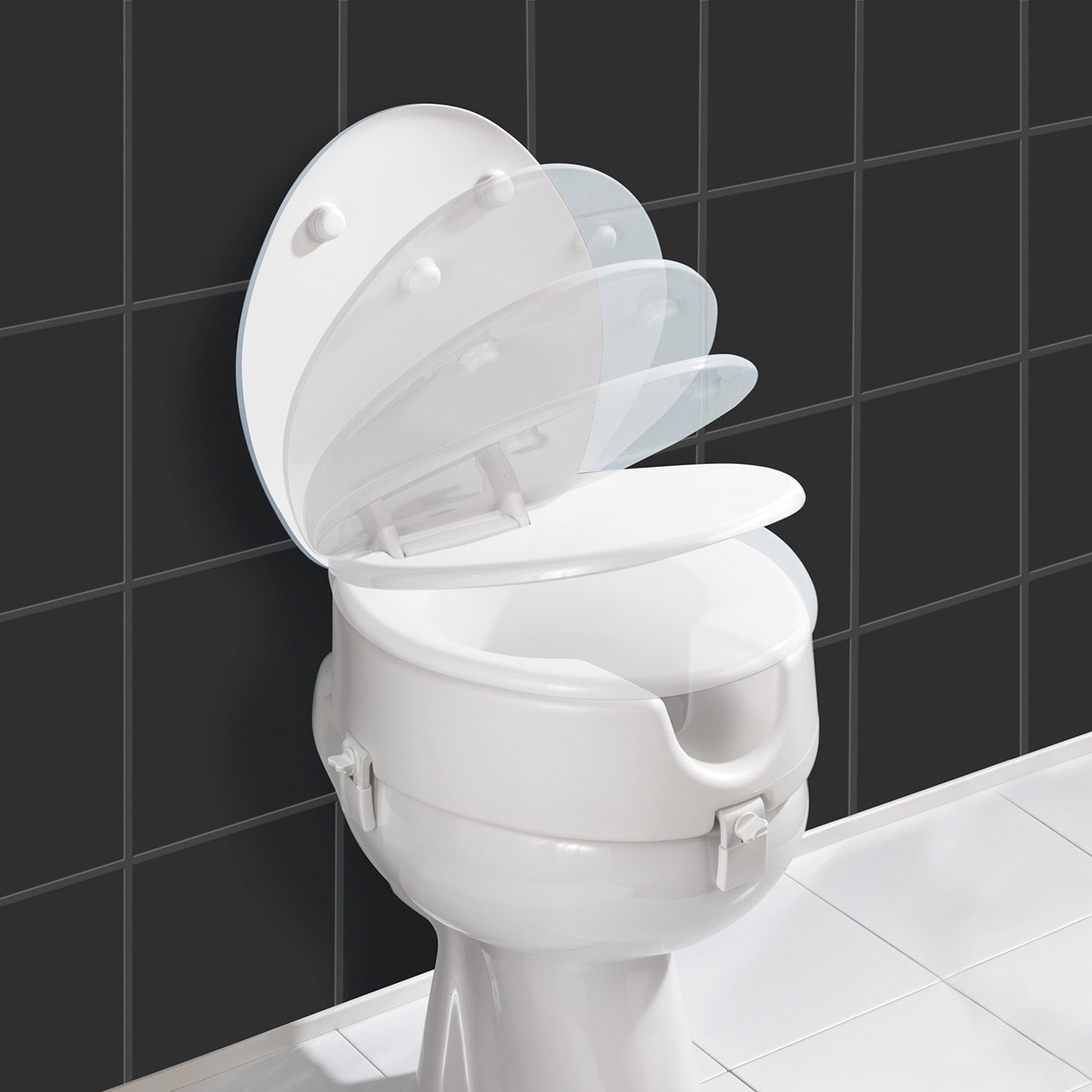 Tapa WC Easy Close con Alzador Secura Premium Blanco-5