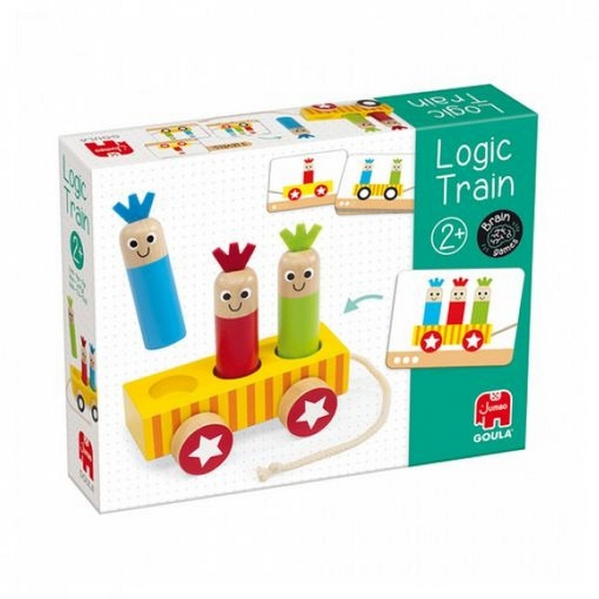 Comboio de Madeira Logic Train 1