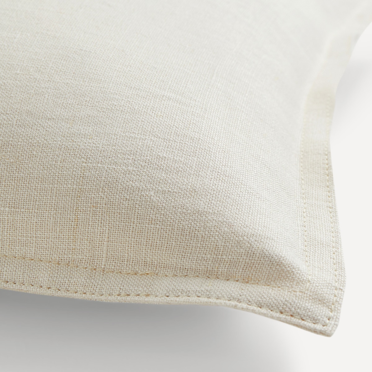 Capa de Almofada de Linho Niza Natural-4