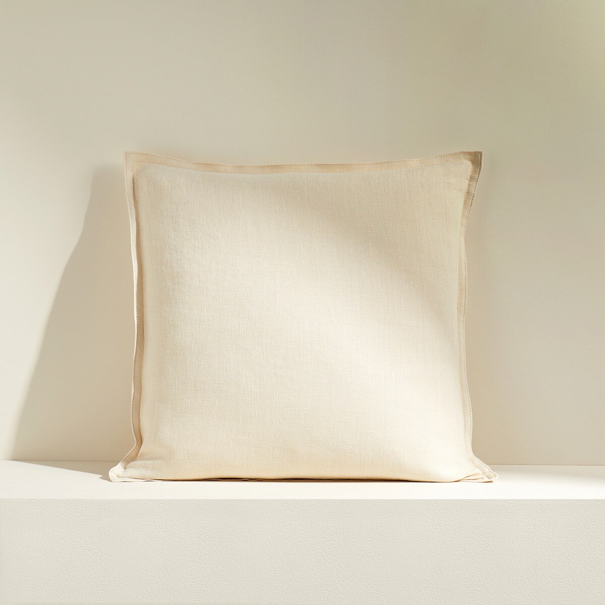 Capa de Almofada de Linho Niza Natural-1