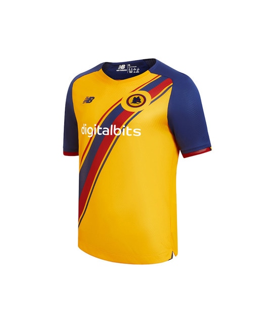 Imagen 0 de Camiseta AS Roma Third Junior Short Sleeve Jersey