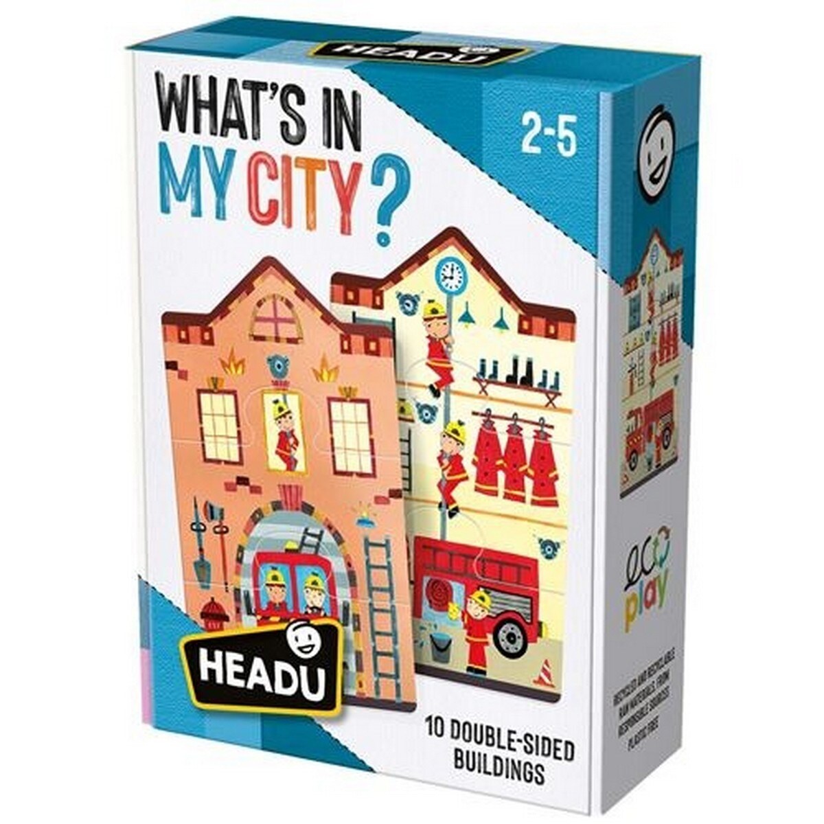 Puzzle Dupla Face What´s in My City? 1