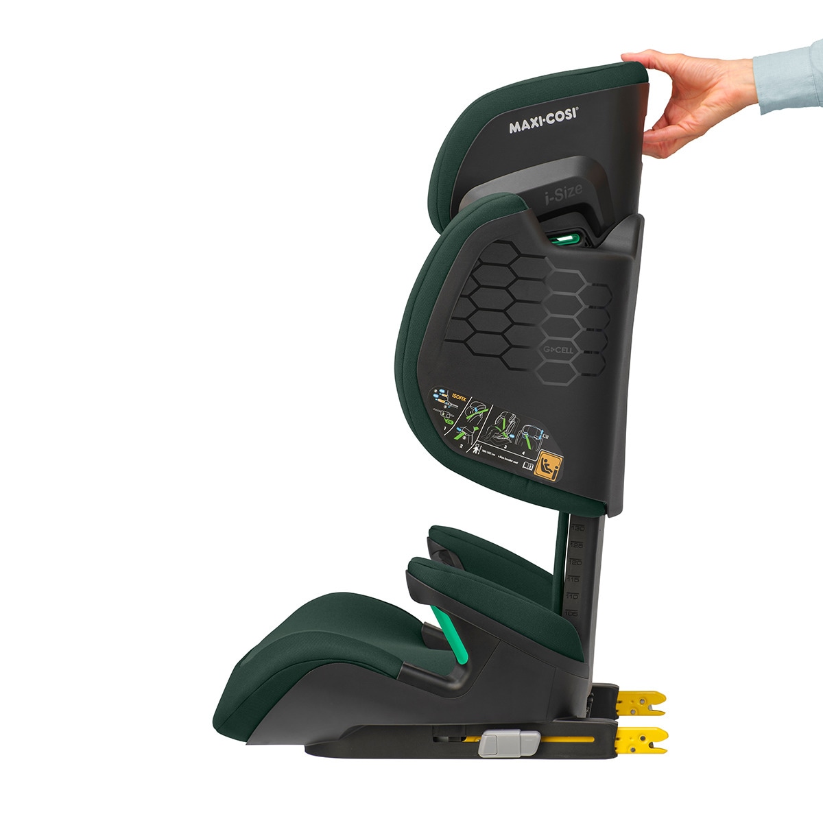 Silla de coche Maxi-Cosi Rodifix R Isofix  i-Size (100 - 150 cm)  Verde oscuro-7