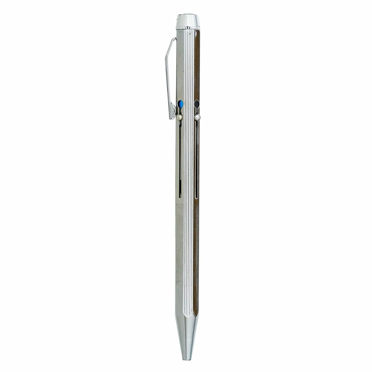 Esferográfica 4 cores Hightide Penco prateado Prateado-1