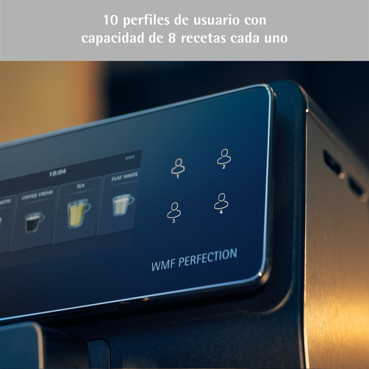 Cafetera Superautomática WMF Perfection 860 con sistema Tecnología Doble Thermoblock Negro-10