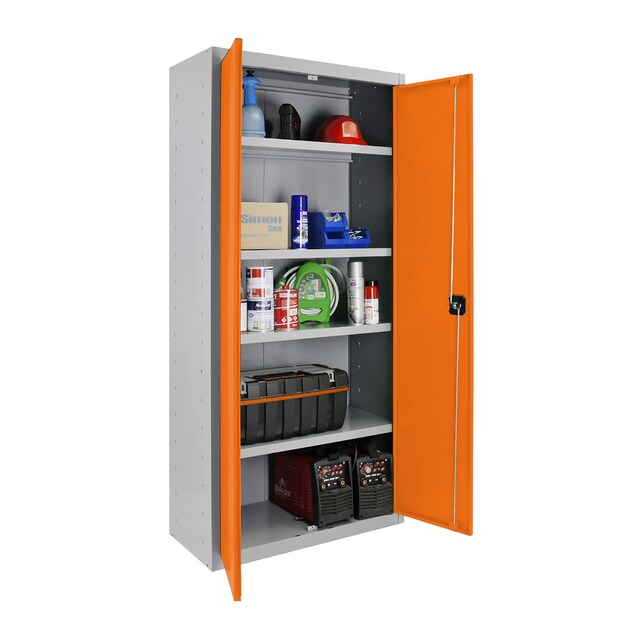 Imagen 0 de Armario metálico Profesional 2 Puertas y 4 Baldas Interiores Montado