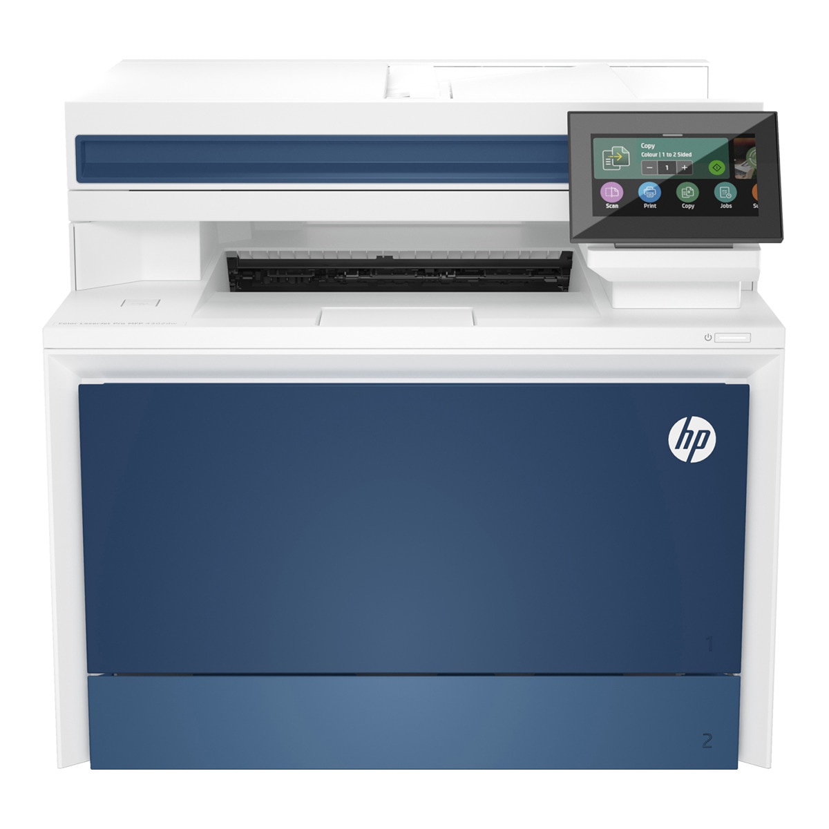 Impresora Multifunción HP color LaserJet Pro 4302dw Wi-Fi Blanco / Azul-1
