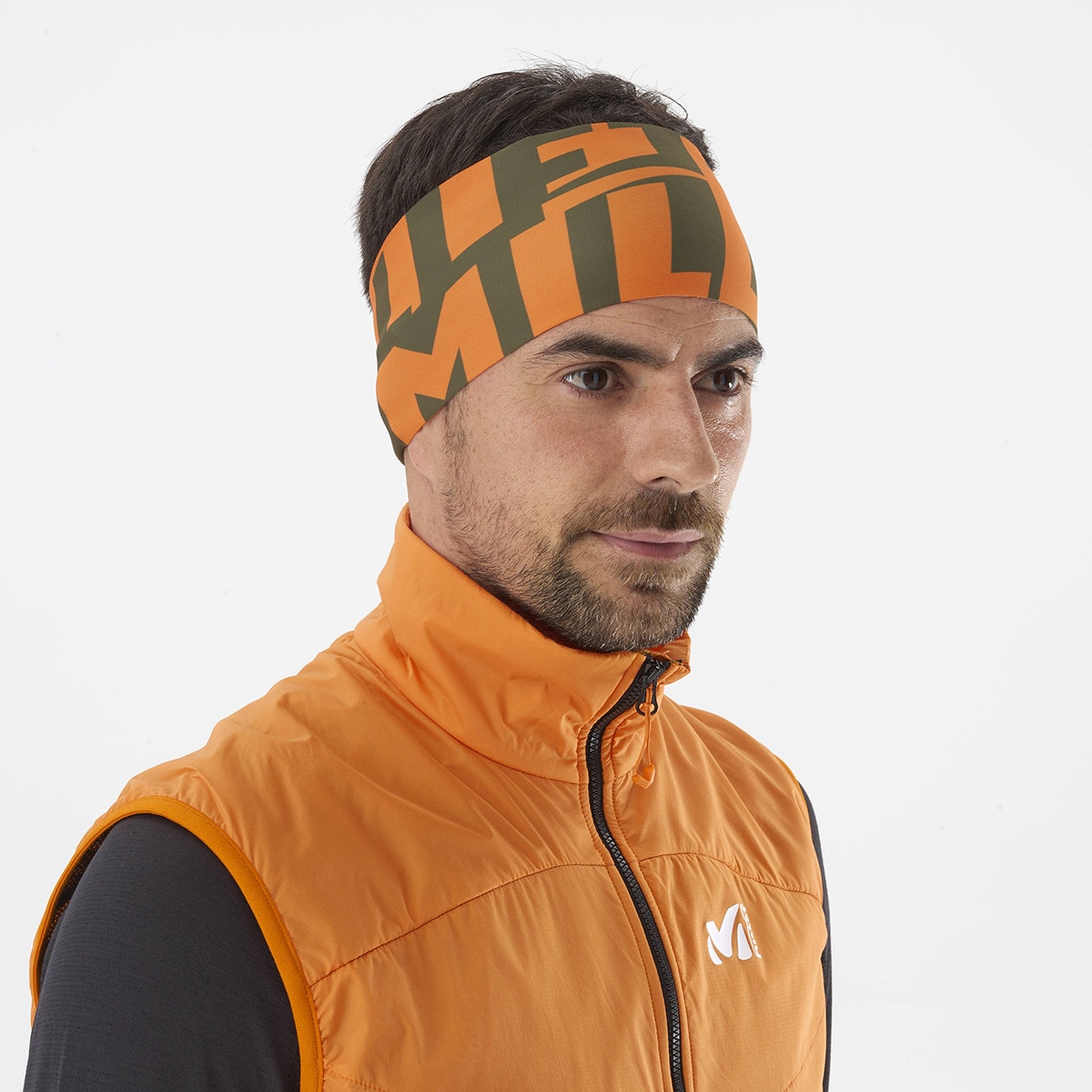 Fita de Cabelo Pierrament Laranja / Verde-2