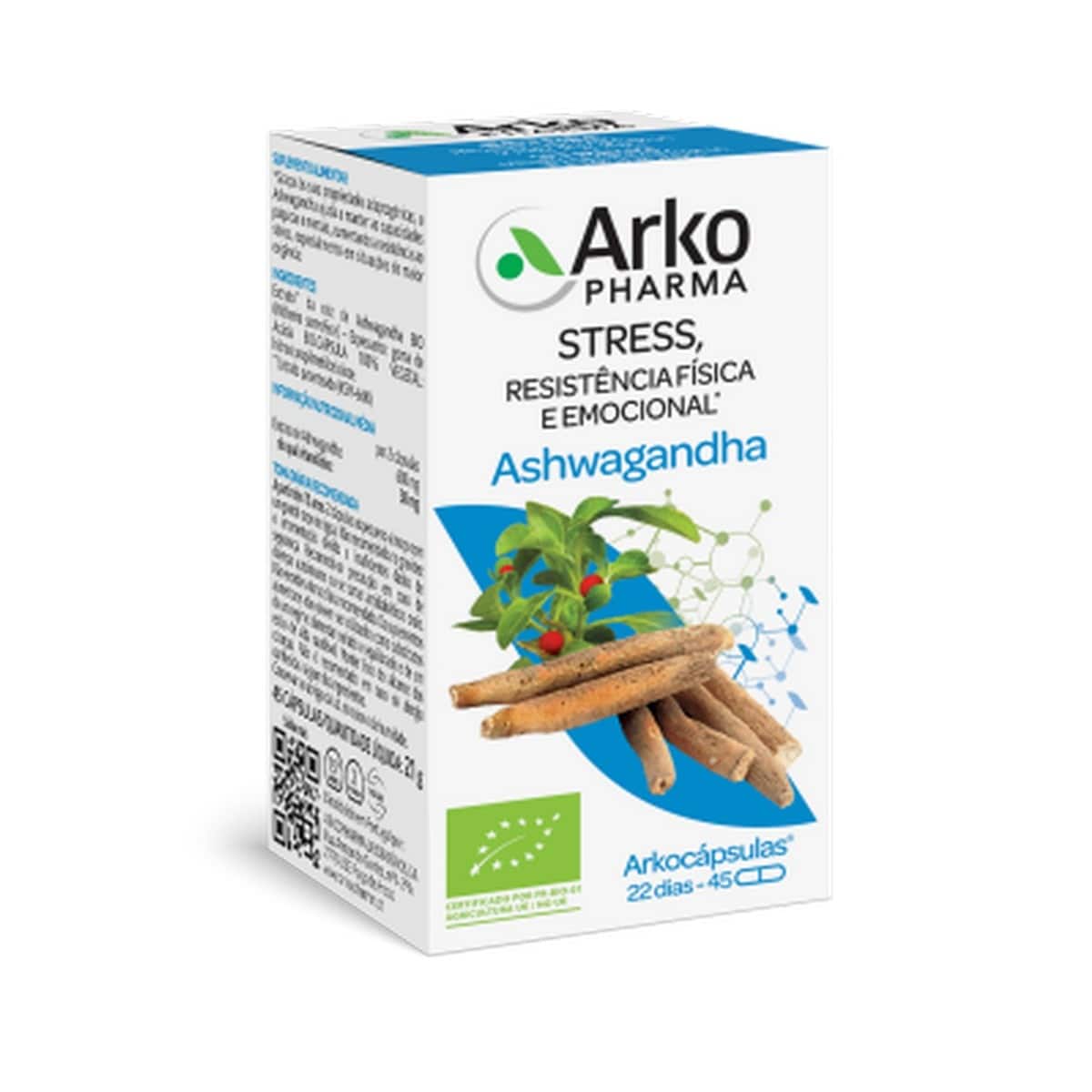 Suplemento Alimentar Arkocápsulas Ashwagandha - 45 Cápsulas 1