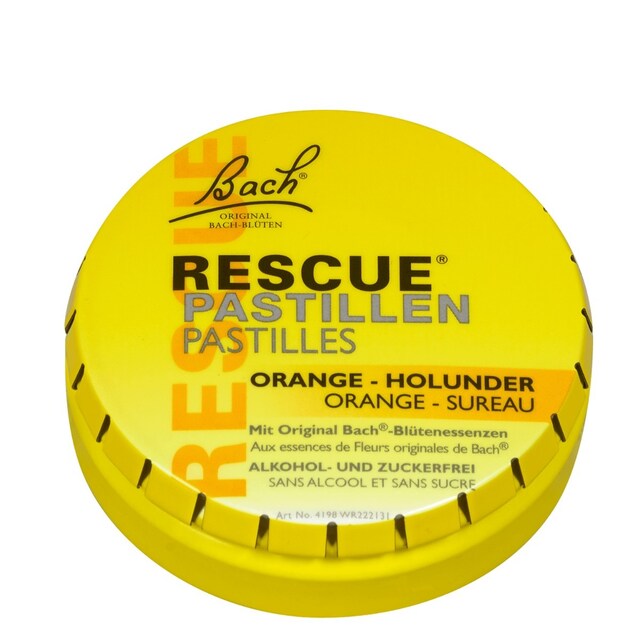 Imagem 0 de Pastilhas RESCUE Sabor Laranja e Flor de Sabugueiro - 50 g