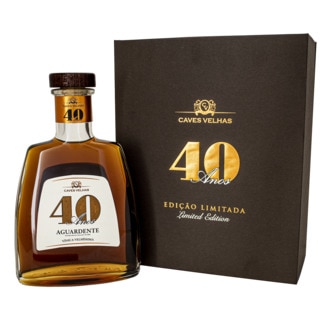 Aguardente Vinícula Velhíssima 40 Anos garrafa 50 cl - Caves Velhas