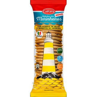 Marinheiros Milho e Sementes de Abóbora embalagem 150 g - Cuétara