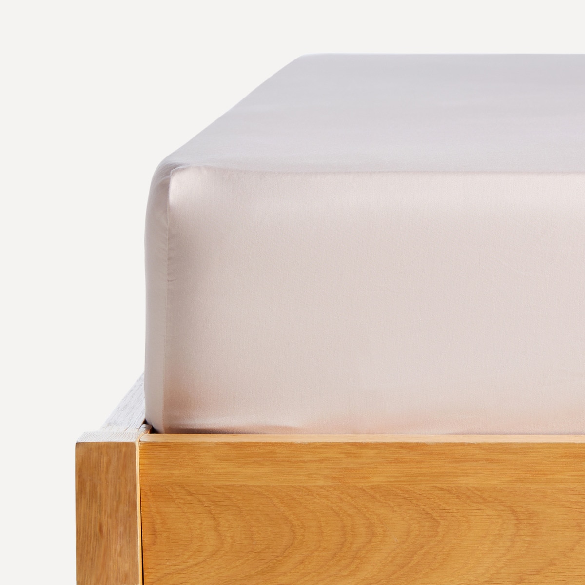 Imagem 0 de Lençol de Baixo Ajustável de Algodão Cetim 300 Fios Platabanda - 35 cm