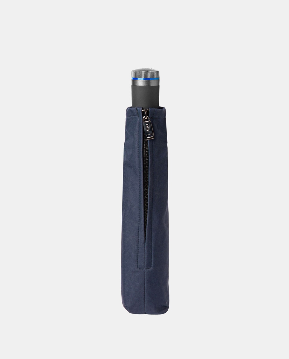 Guarda-Chuva Gear Pocket Dobrável Automático - Preto Verde-escuro-5