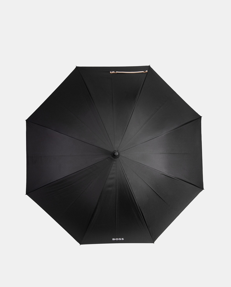 Guarda-Chuva Iconic City Comprido Automático - Preto Preto-3