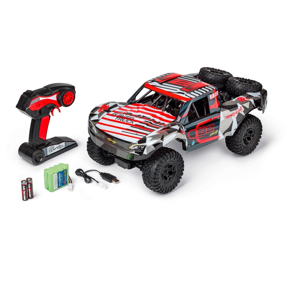1:10 Amphi Pow.Truck 2.4G 100% RTR red 1