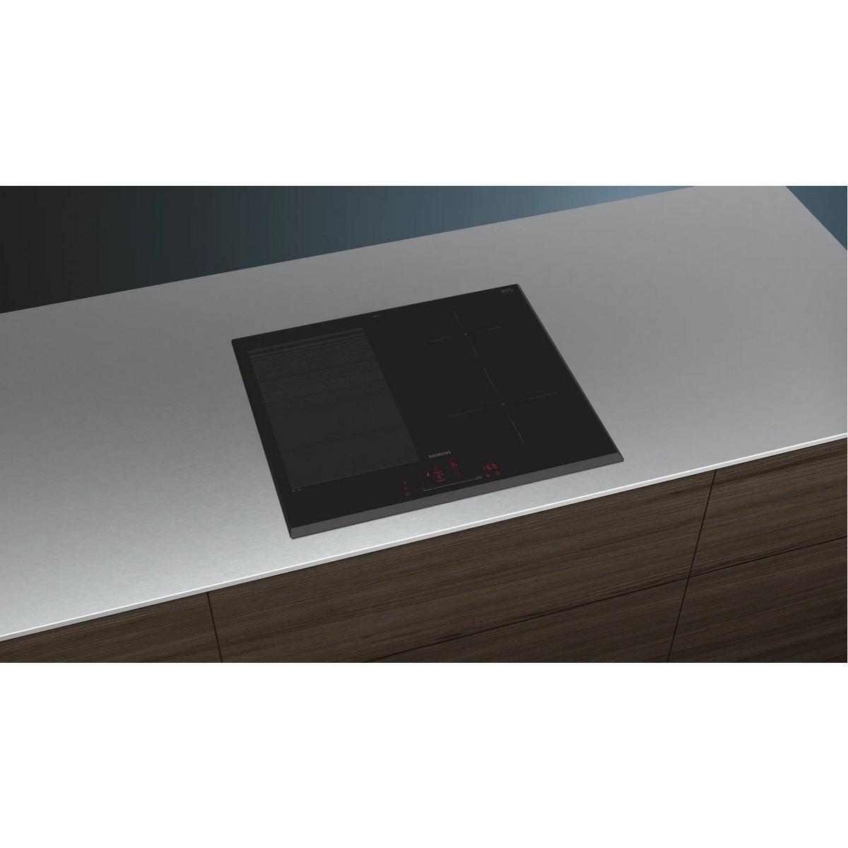 Placa de Indução Siemens iQ700 EX651HEC1E Vitrocerâmica de 4 Zonas e de 60 cm - Preto Preto-4