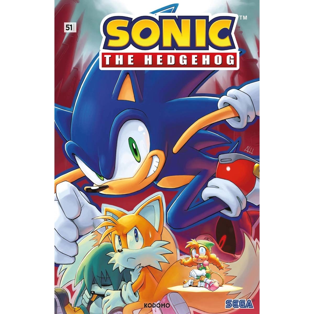 Sonic: The Hedhegog núm. 51 (Capa mole) 1