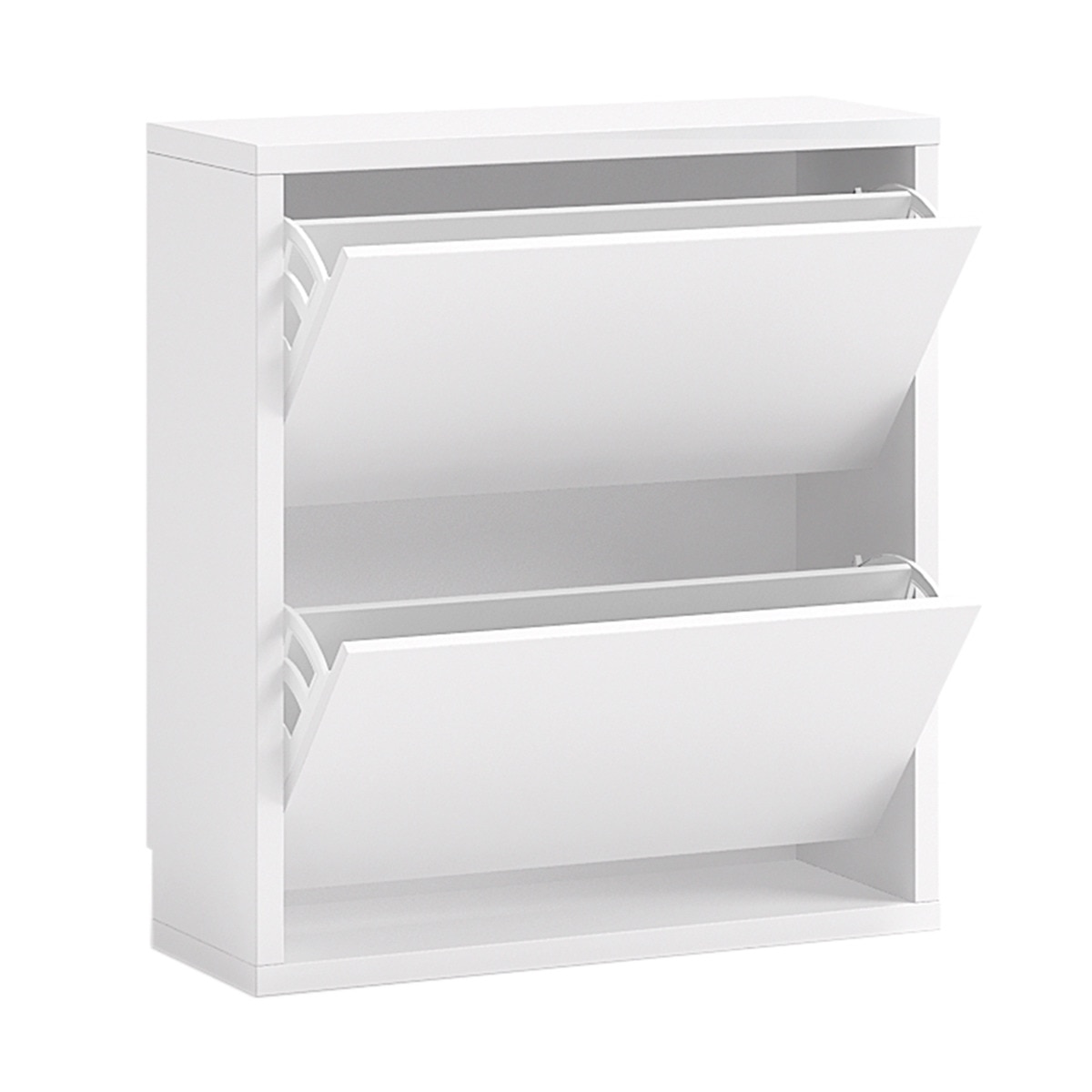 Sapateira com 2 Compartimentos Abatíveis Noel Branco-2