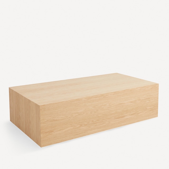 Imagem 0 de Mesa de Centro Retangular de Carvalho Ovar