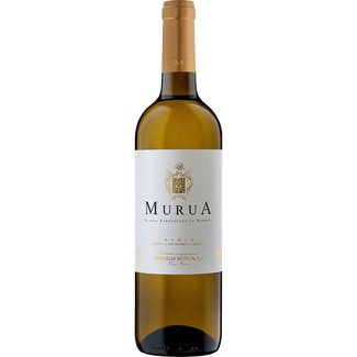 vino blanco fermentado en barrica DOCa Rioja botella 75 cl - Murua