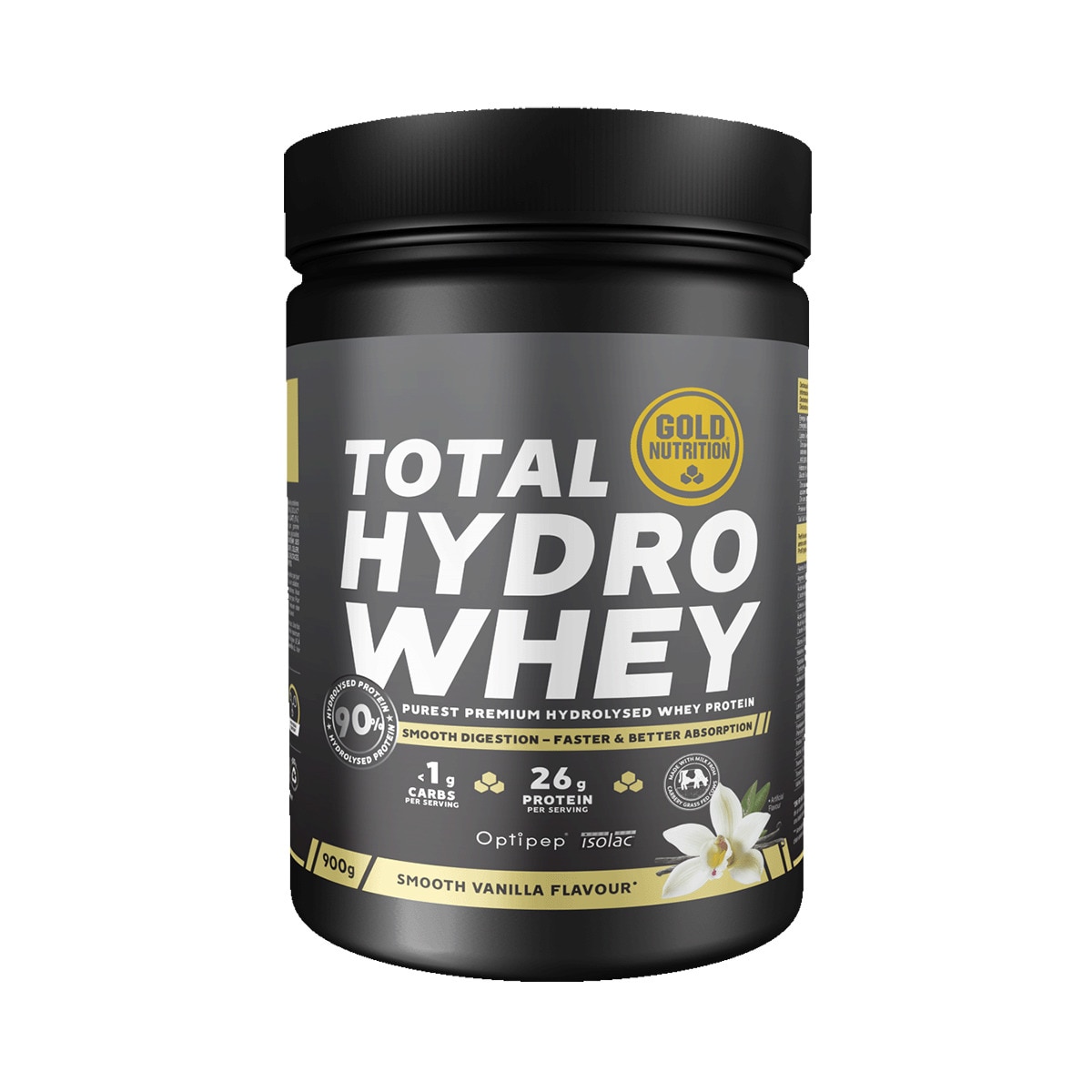 Proteína Total Whey Sabor Baunilha - 900 g Baunilha-1