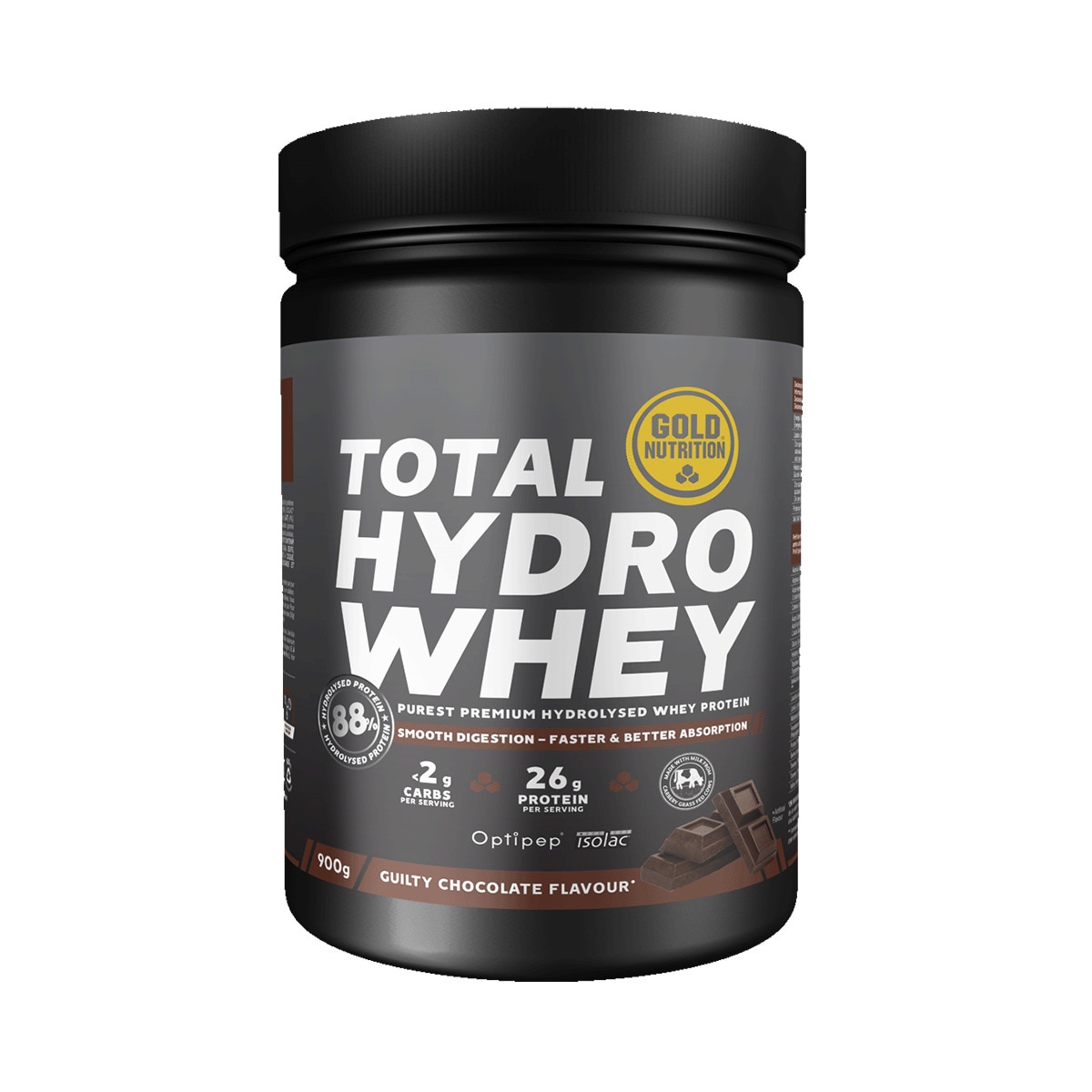 Proteína Total Whey Sabor Chocolate - 900 g Chocolate-1