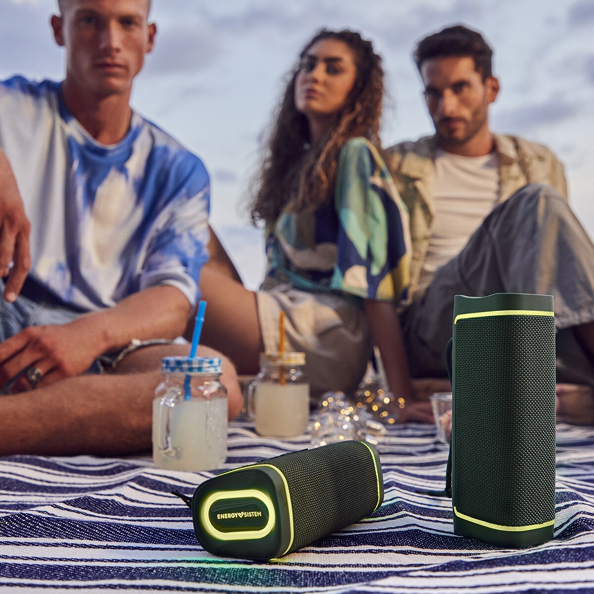 Altavoz portátil Energy Sistem Green Yume ECO 100% plástico reciclado, Bluetooth 5.3, IPX6 Verde-7