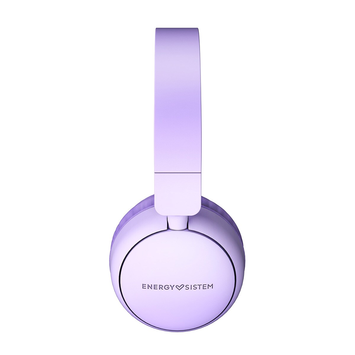 Auriculares diadema Energy Sistem UrbanTune violeta 100% plástico reciclado, cable extraíble, micrófono integrado y compatible con Voice Assistant. Violeta-4