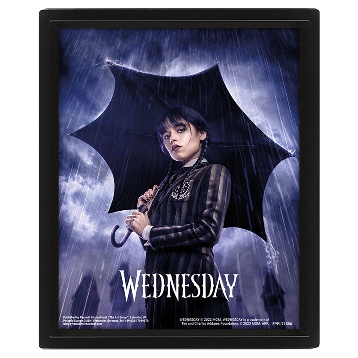 Imagem 0 de Poster 3D Guarda-chuva Quarta-Feira