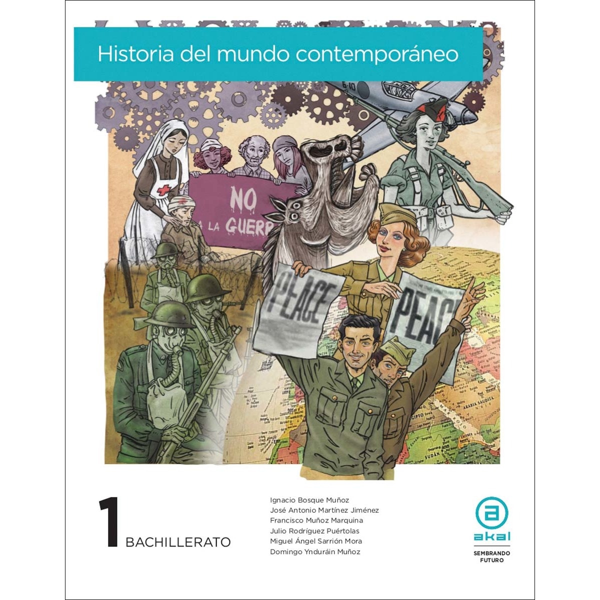 BACH. 1º Historia del mundo contemporáneo  (Tapa blanda) 1