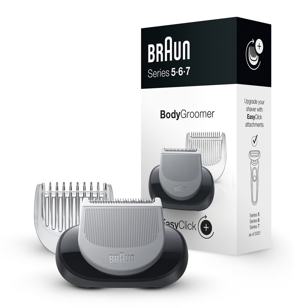 Accesorio depiladora corporal Braun para afeitadora eléctrica hombre Series 5, 6 Y 7 (Nueva Generación) Negro-5