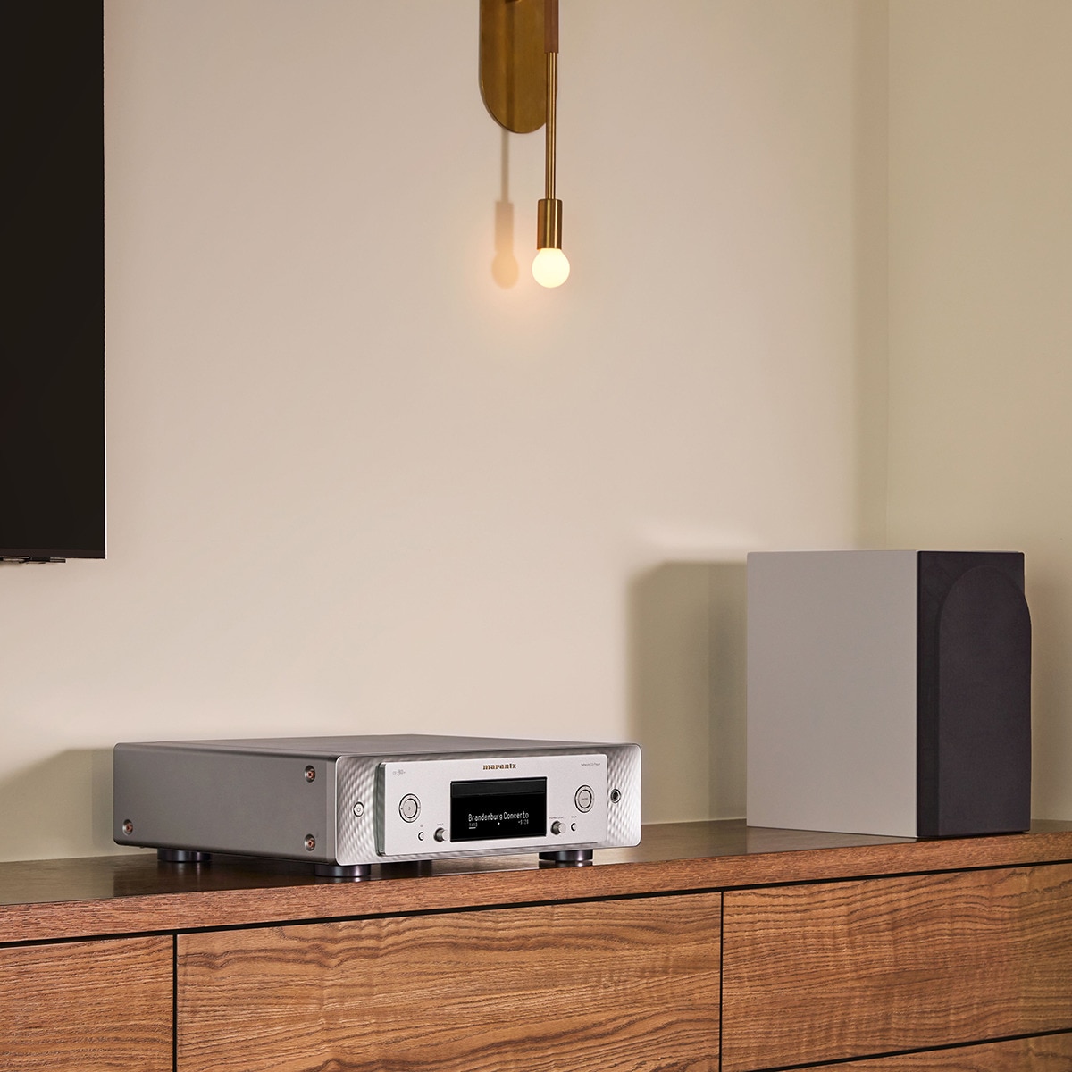 Reproductor CD Marantz CD50n negro, Wi-Fi y Bluetooth Plata-6