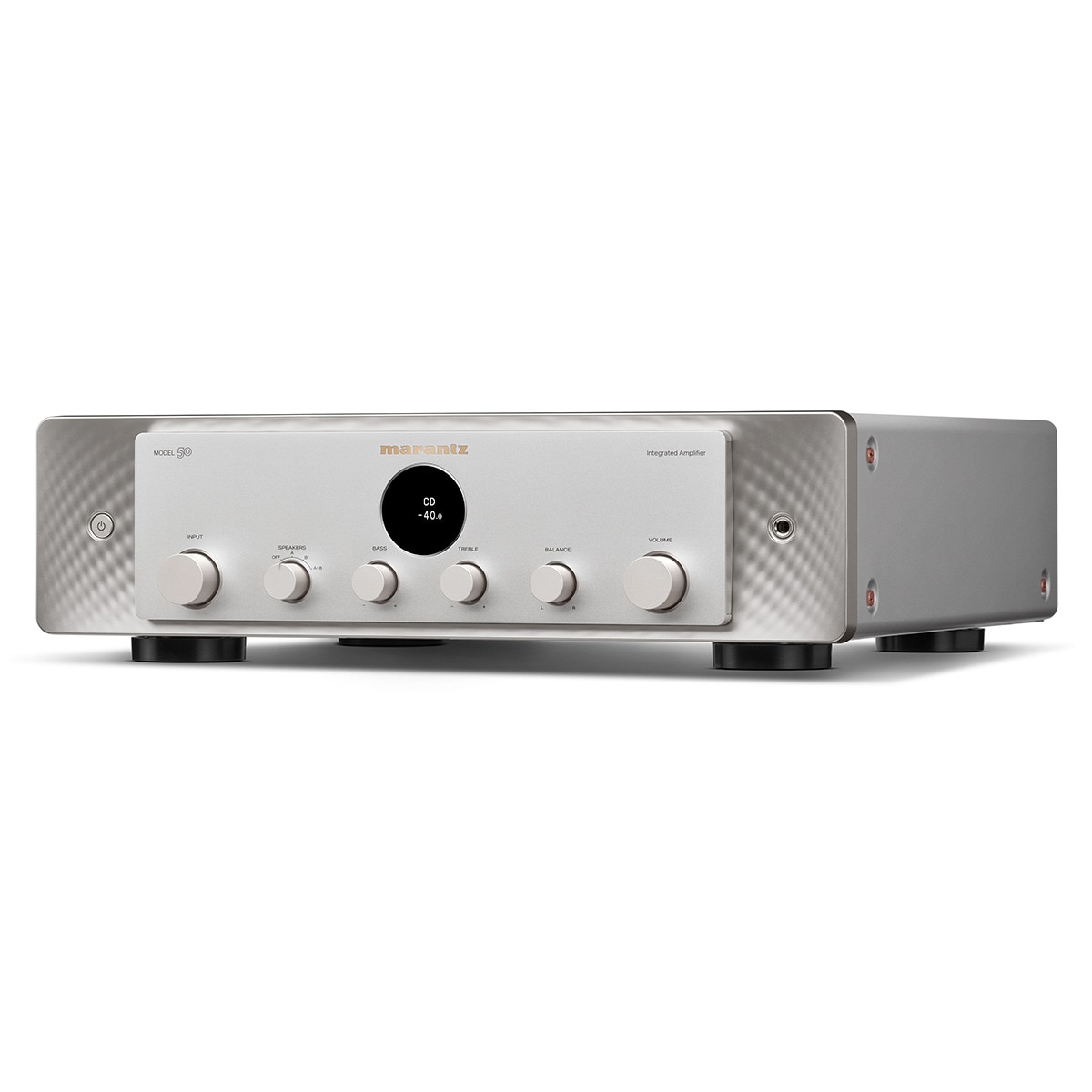Amplificador integrado estereofónico Marantz Model 50 Plata-3