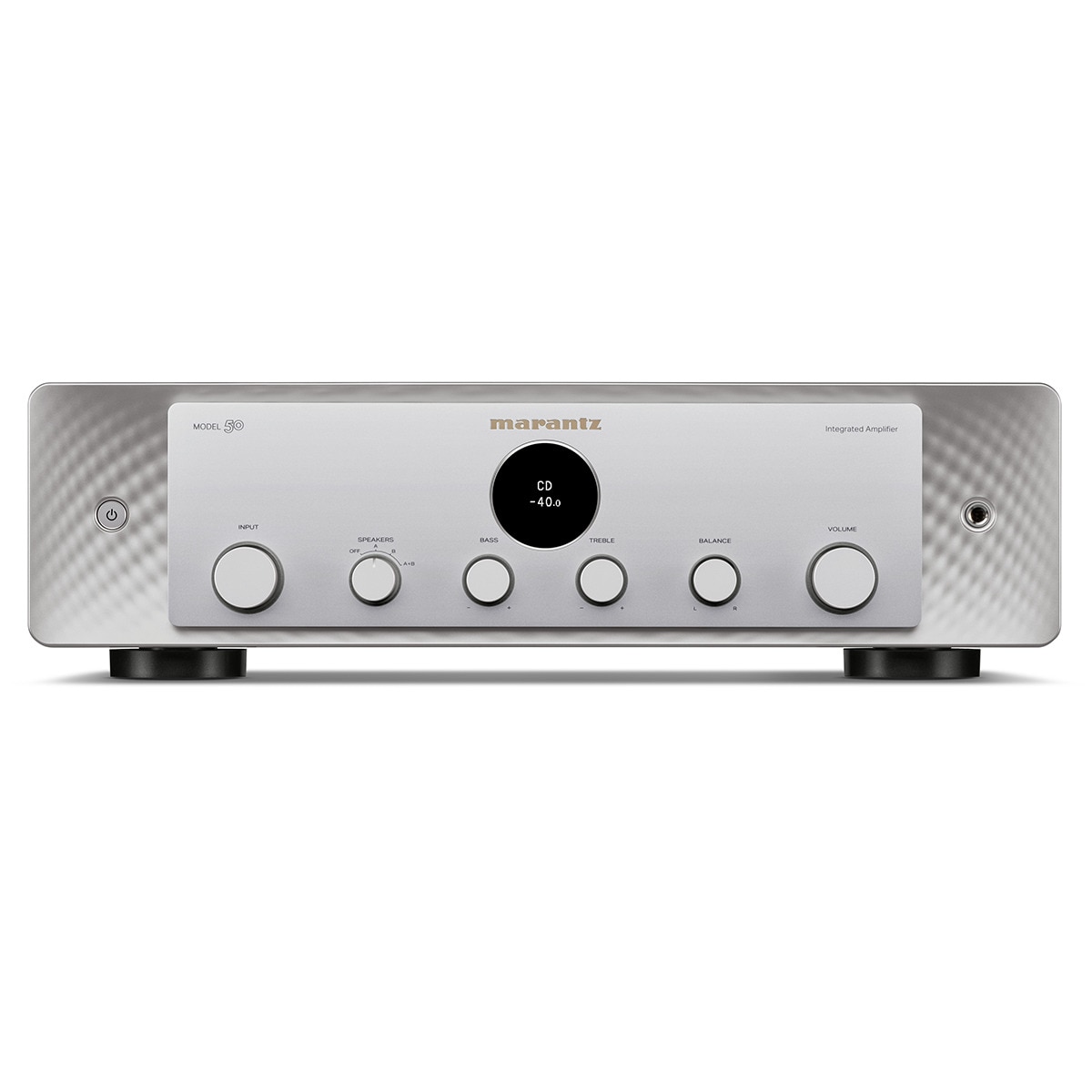 Amplificador integrado estereofónico Marantz Model 50 Plata-1