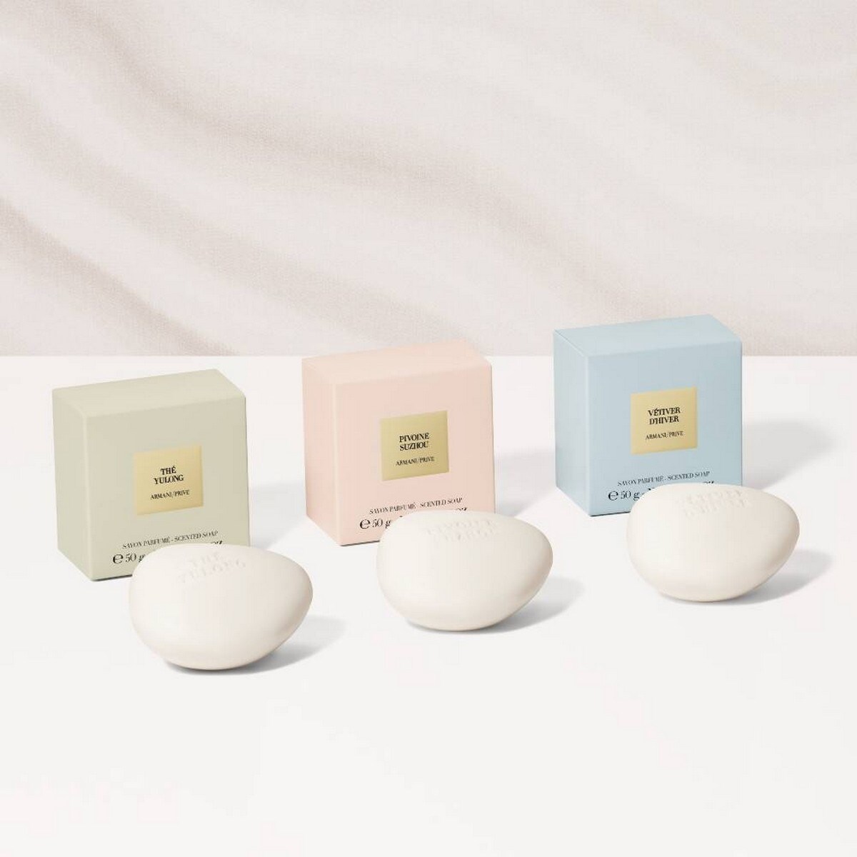 Coffret de Três Sabonetes de Mão Armani Privé - 3x50 g 2