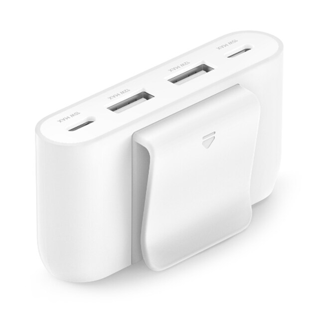 Imagen 0 de Extensor de corriente Belkin BoostCharge con 4 puertos USB