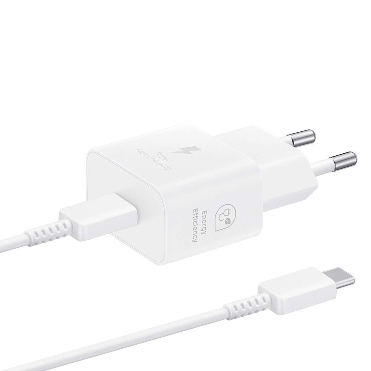 Cargador 25W con cable blanco Blanco-2