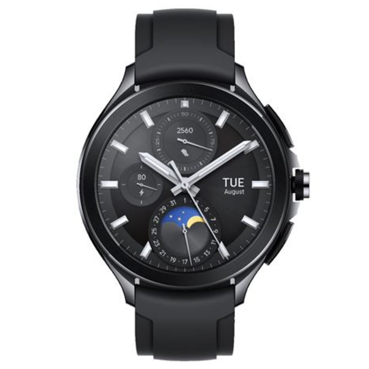 Xiaomi Watch 2 Pro 4G LTE Negro con correa de fluorocaucho negra Smartwatch Negro-2