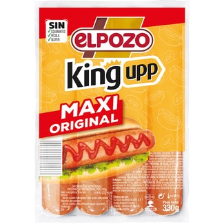Salsichas embalagem 330 g - Elpozo King