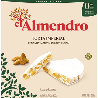Torta Imperial sem Açúcar embalagem 200 g - El Almendro