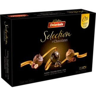 Bombons Sortidos Sem Acuçar embalagem 200 g - Delaviuda