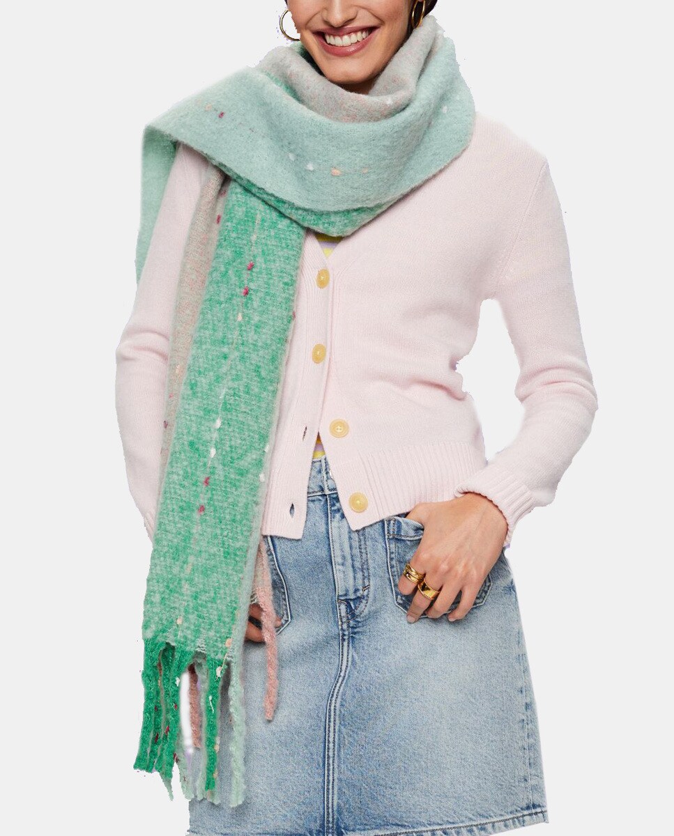 Bufanda suave con flecos multicolor · Esprit · El Corte Inglés