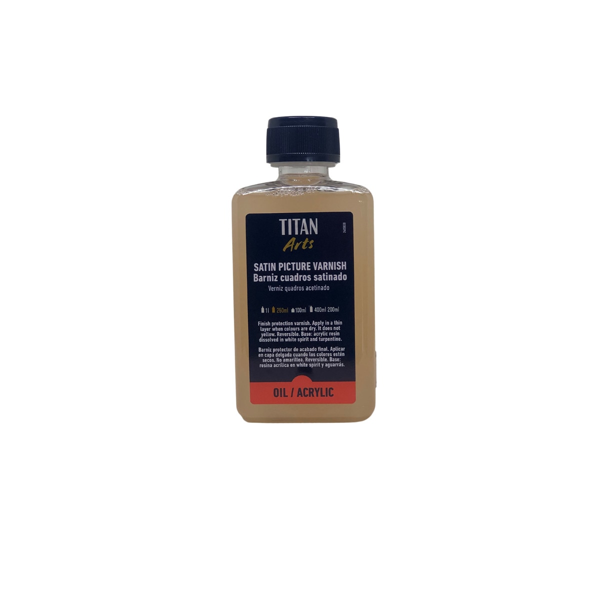 Garrafa de Verniz para Quadros Acetinado - 250 ml 1