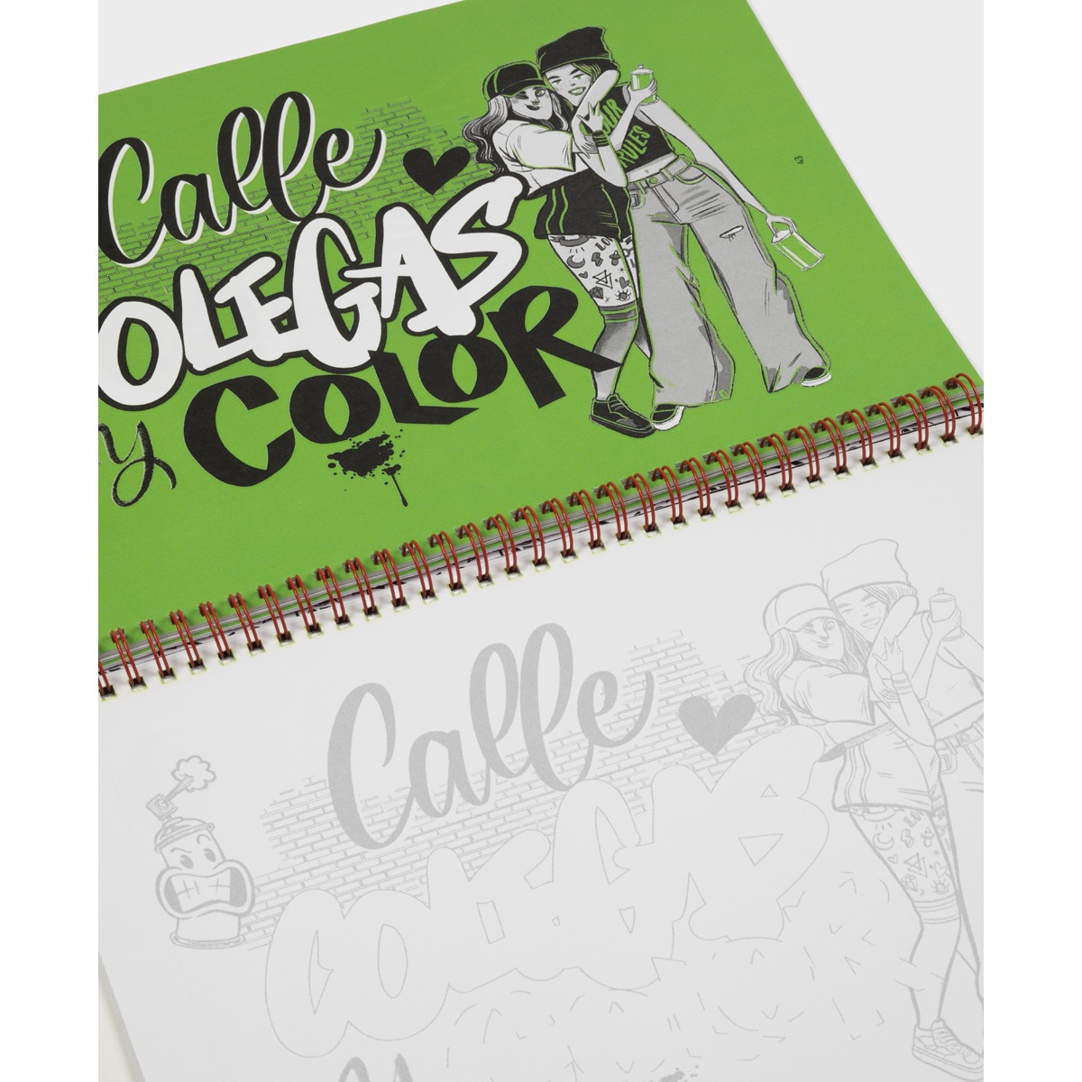 Caderno   temático urbano lettering de Amperse 4