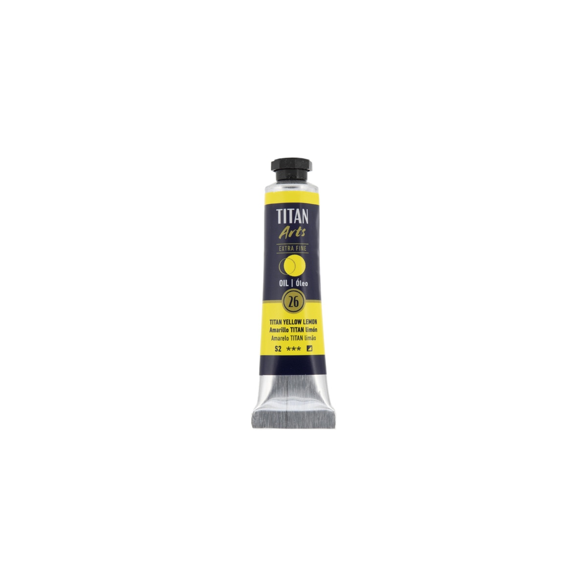Imagem 0 de Tubo de Tinta de Óleo Extra Fine Arts - 20 ml - Amarelo Limão