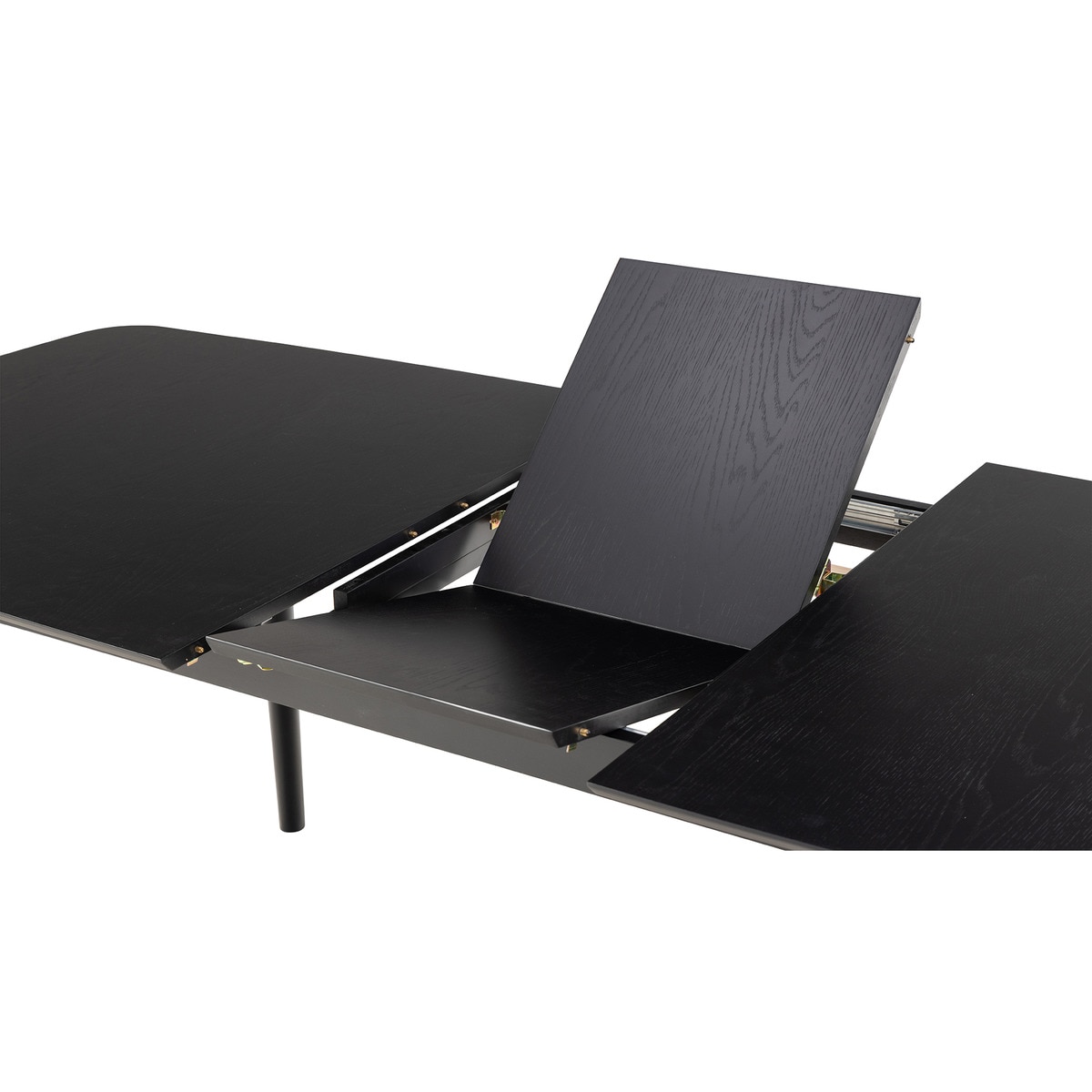 Mesa de comedor extensible Dumas El Corte Inglés Negro-4