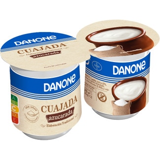 cuajada azucarada sin gluten pack 2 unidades 135 g - Danone